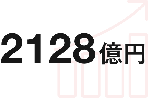 2128億円